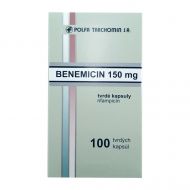 Рифампицин Benemicin 150мг капсулы №100 (аналоги Рифабутин, Эремфат, Рифадин)