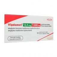 Випдомет 1000 (12.5 + 1000 мг) таблетки №56