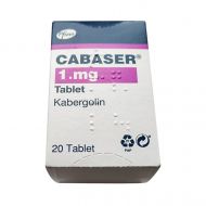Кабазер (Cabaser, Каберголин Pfizer) таб. 1мг №20